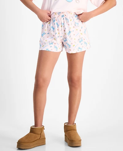 Love Tribe Juniors' Cinnamoroll Pull-On Graphic Shorts
