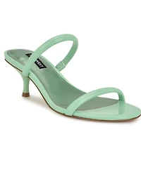 Nine West Women's Berri Double Strap Kitten Heel Sandals