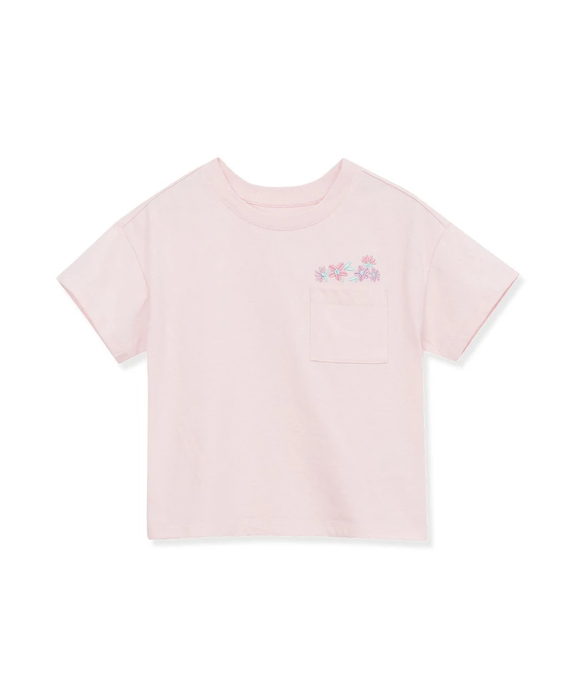 Lands' End Girls Meet and Greet Pocket Tee