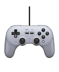 8BitDo Pro 2 Wired Controller for Switch, Windows, Steam Deck & Raspberry Pi - Gray