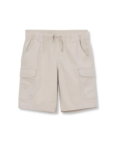 Lands' End Boys Stretch Canvas Utility Cargo Shorts