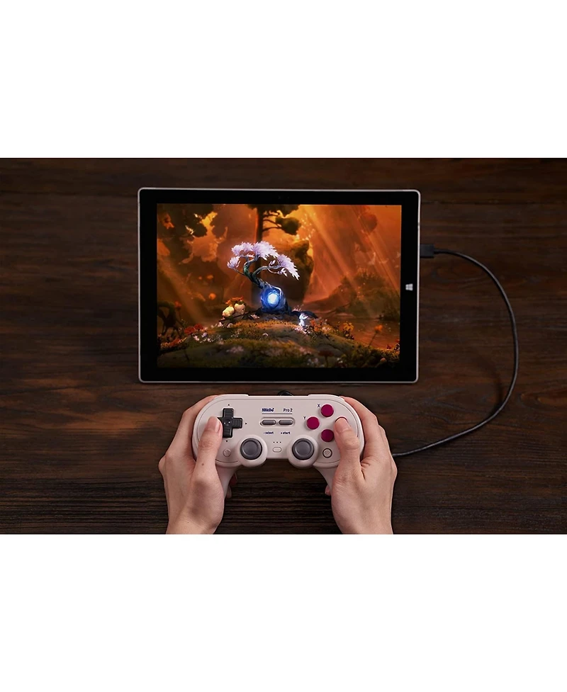 8BitDo Pro 2 Wired Controller for Switch, Windows, Steam Deck & Raspberry Pi