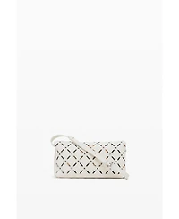 Desigual Women's Medium perforated flap bag
