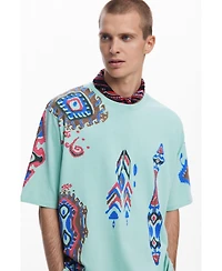 Desigual Men's Tribal print T-shirt