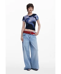 Desigual Women's Kiss short-sleeve T-shirt