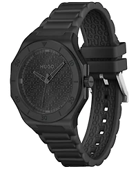Hugo Boss Men's Grail Light Quartz Silicone Watch