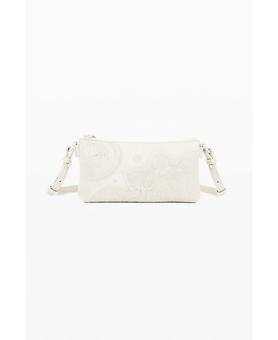 Desigual Women's Medium embroidered crossbody purse
