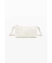 Desigual Women's Medium embroidered crossbody purse