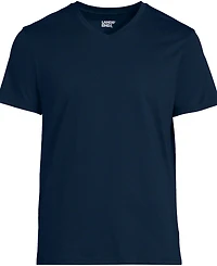 Lands' End Men's Short Sleeve Supima V-Neck Tee