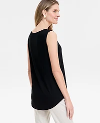 Jm Collection Women's Scoop-Neck Sleeveless Tank Top, Regular & Petite