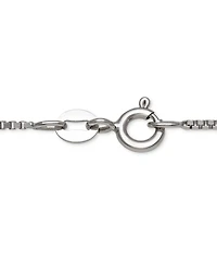 Belle de Mer Dyed Black Peacock Cultured Freshwater Pearl (10-11mm) & Lab Created White Sapphire (1 ct. t.w.) Pendant 18" Necklace in Sterling Silver