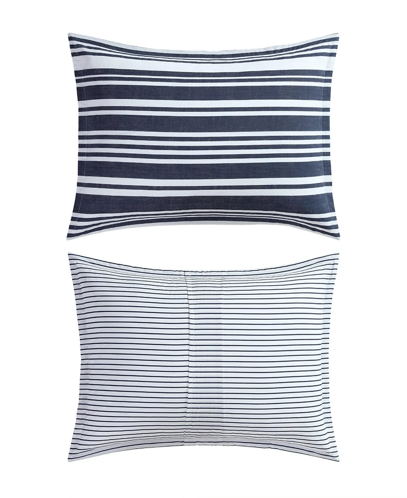 Nautica Coastline Stripe 3-Pc. Comforter Set