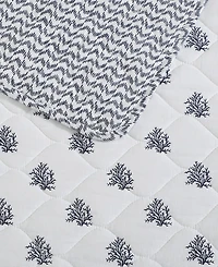 Nautica Coral Beach Reversible 3-Pc. Quilt Set