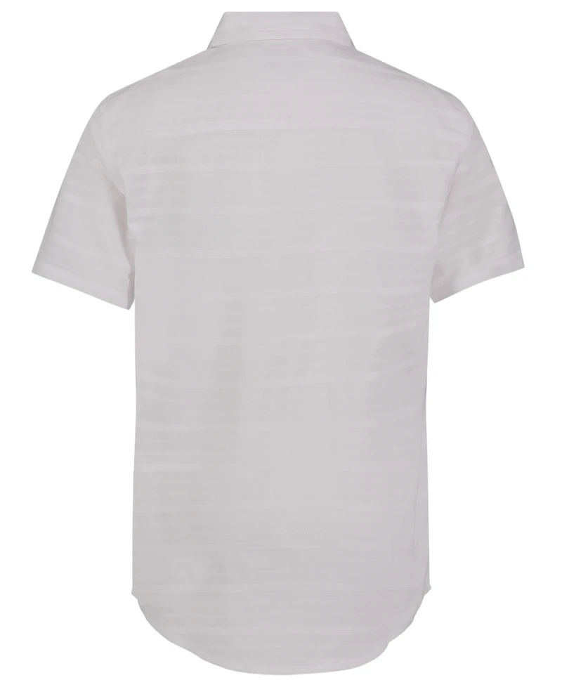 Calvin Klein Big Boys Variegated Dobby Shirt