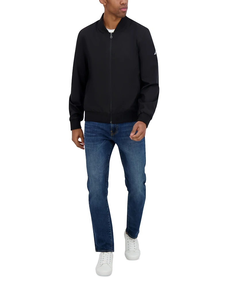 Nautica Men's Lightweight Flight Bomber Jacket