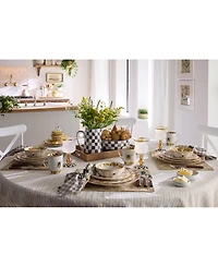 Mackenzie-Childs Queen Bee Dinner Plate