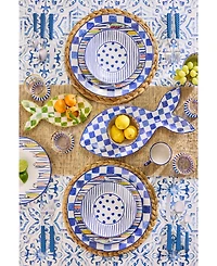 MacKenzie-Childs Go Fish Dinner Plate