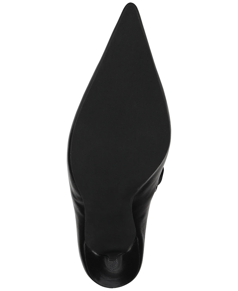 Jeffrey Campbell Grateau Sculpted High-Heel Lace-Up Mules
