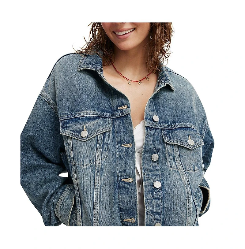 Cotton On Women's Original Denim Jacket