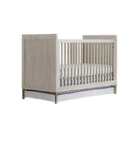 Westwood Design Beck Modern Wood Cottage Crib in Willow Gray Finish