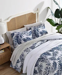 Nautica Marina Leaf Reversible 3-Pc. Comforter Set, Full/Queen