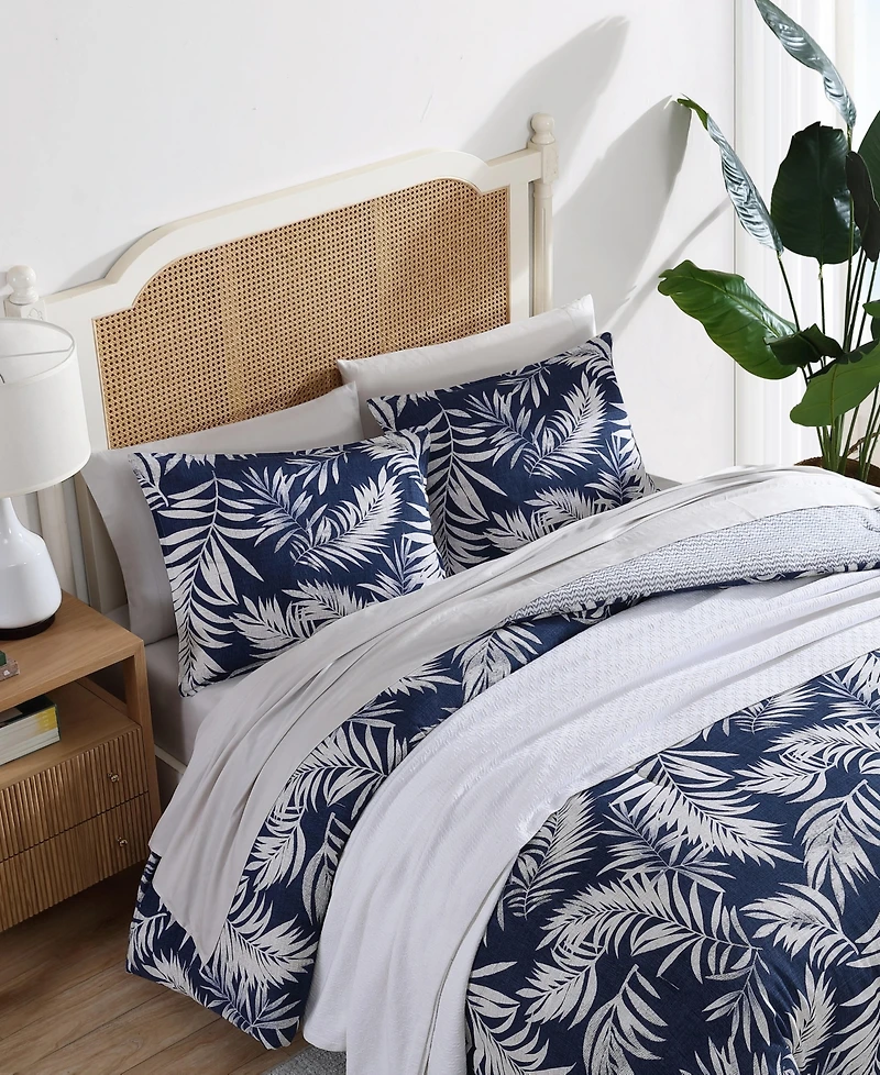 Nautica Marina Leaf Reversible -Pc. Comforter Set