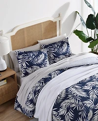 Nautica Marina Leaf Reversible -Pc. Comforter Set