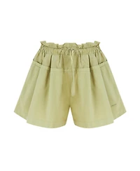 Nocturne Women's Mini Shorts with Printed Details