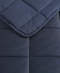 Closeout! Nautica Solid Brushed Micro Jersey 3-Pc. Quilt Set