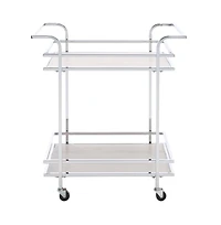 Lameris 2 Tier Bar Cart W Handle