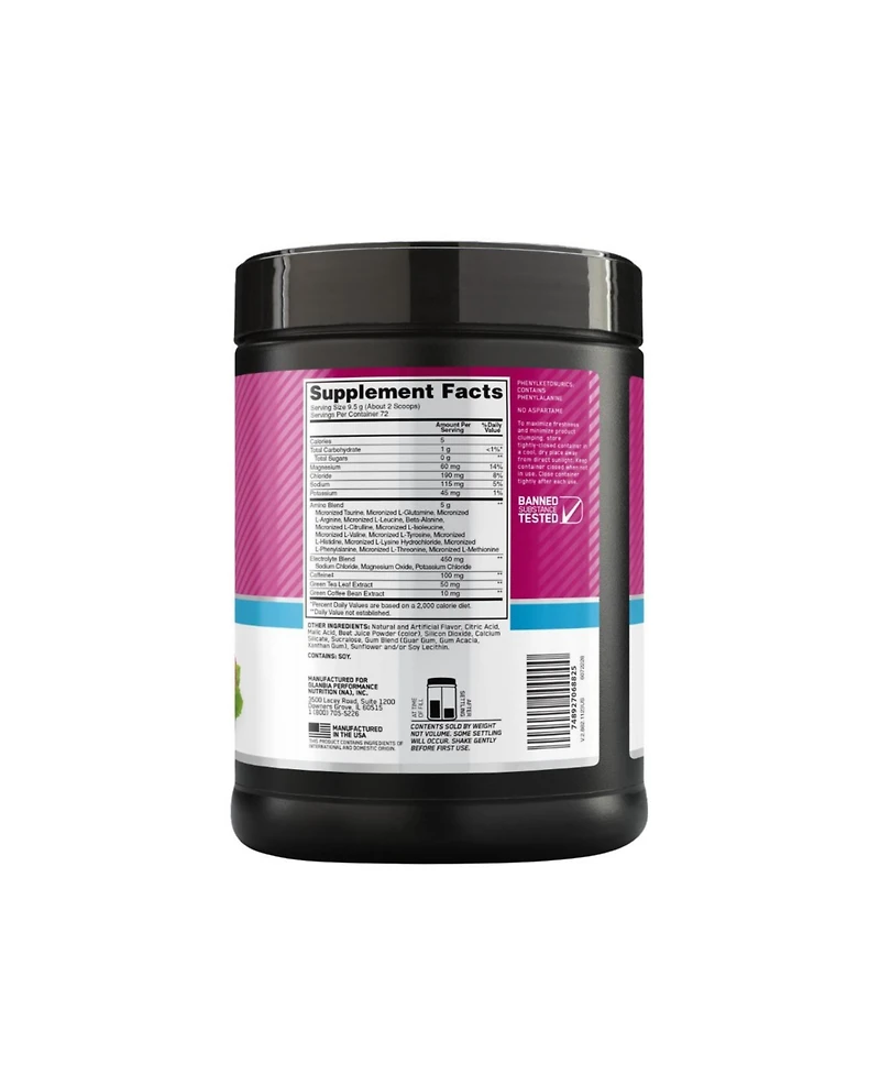 Amino Energy +Hydration Wild Berry 72 servings