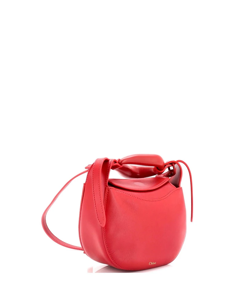 Pre-Owned Chloe Small Kiss Purse Bag Leather