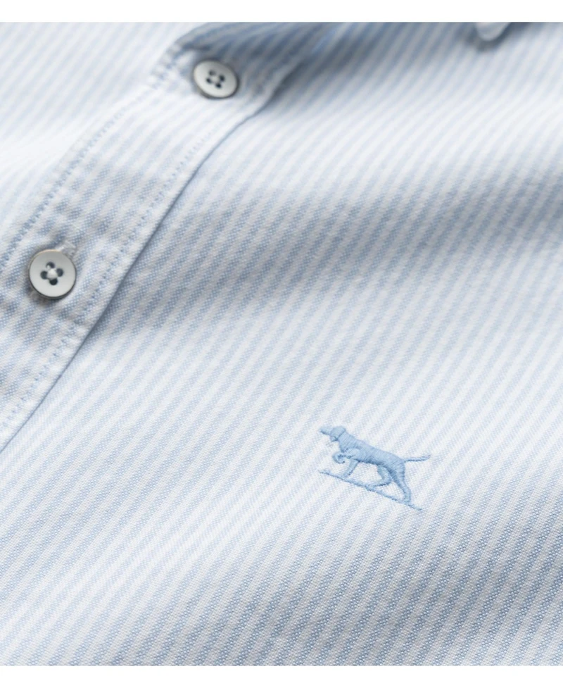 Rodd & Gunn Men's Oxford Stripe Long Sleeve Sports Fit Shirt
