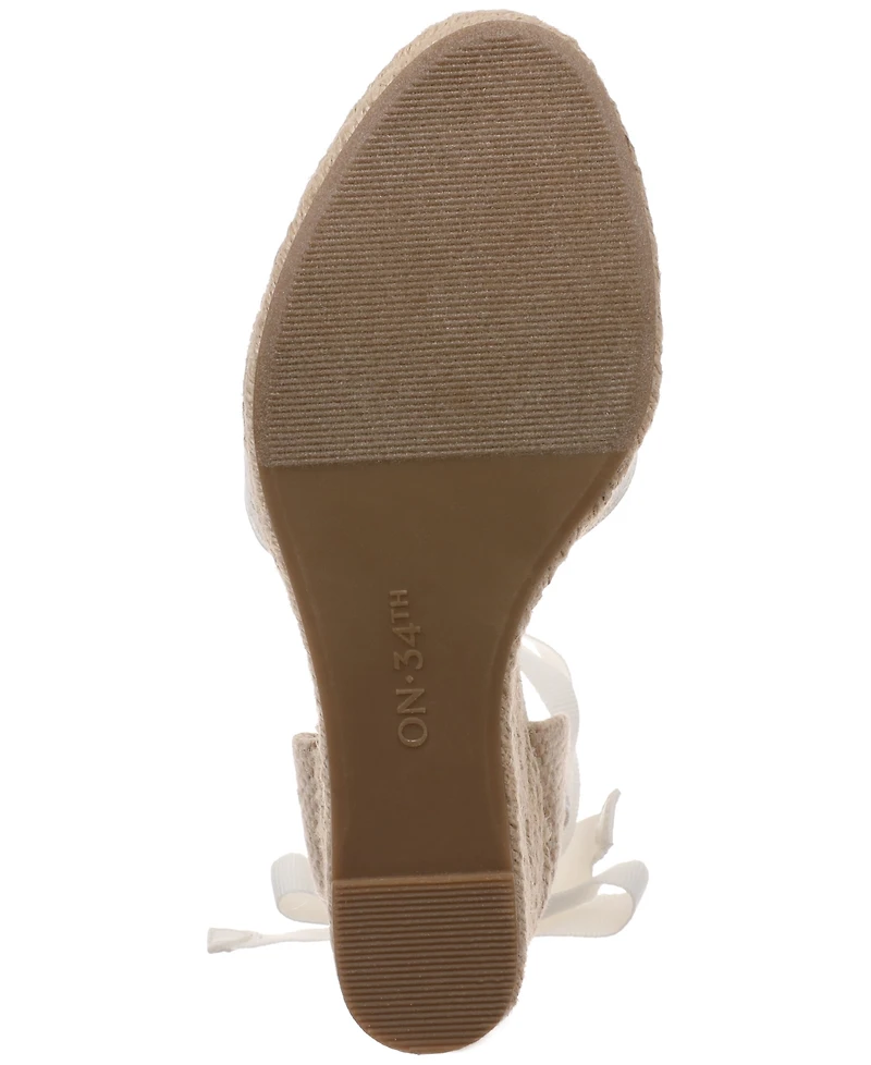 On 34th Melindaa Espadrille Wedge Sandals, Exclusively at Macy's