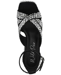Wild Pair Lydiaa Embellished Platform Dress Sandals, Exclusively at Macy's