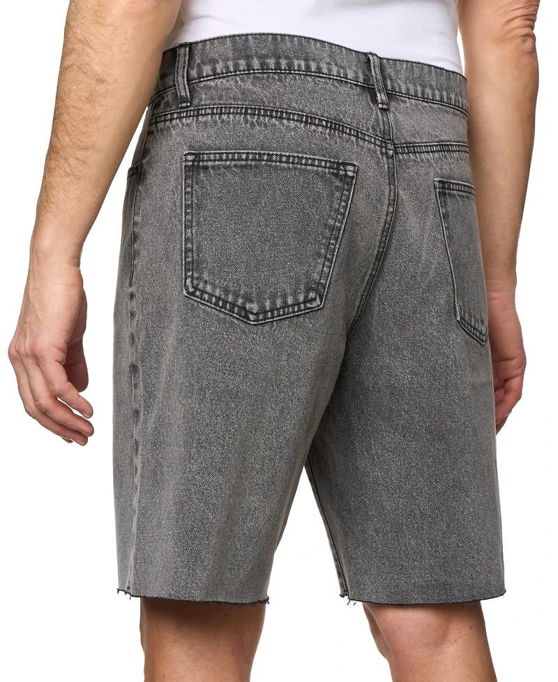 Lazer Men's Loose-Fit 10" Denim Shorts