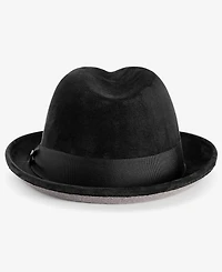 Scala Men's Classic Faux-Suede Fedora Hat