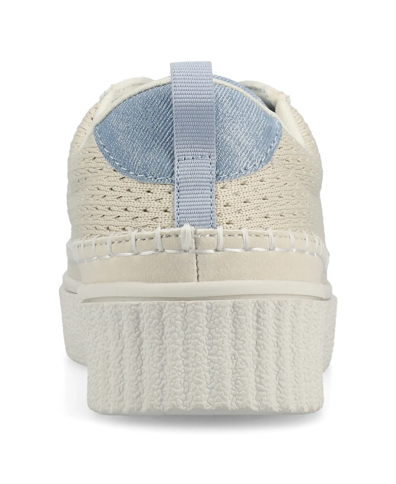 Journee Collection Women's Pazey Platform Lace-Up Casual Sneakers