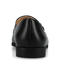 Journee Collection Women's Lacie Slide Op Tailored Loafers