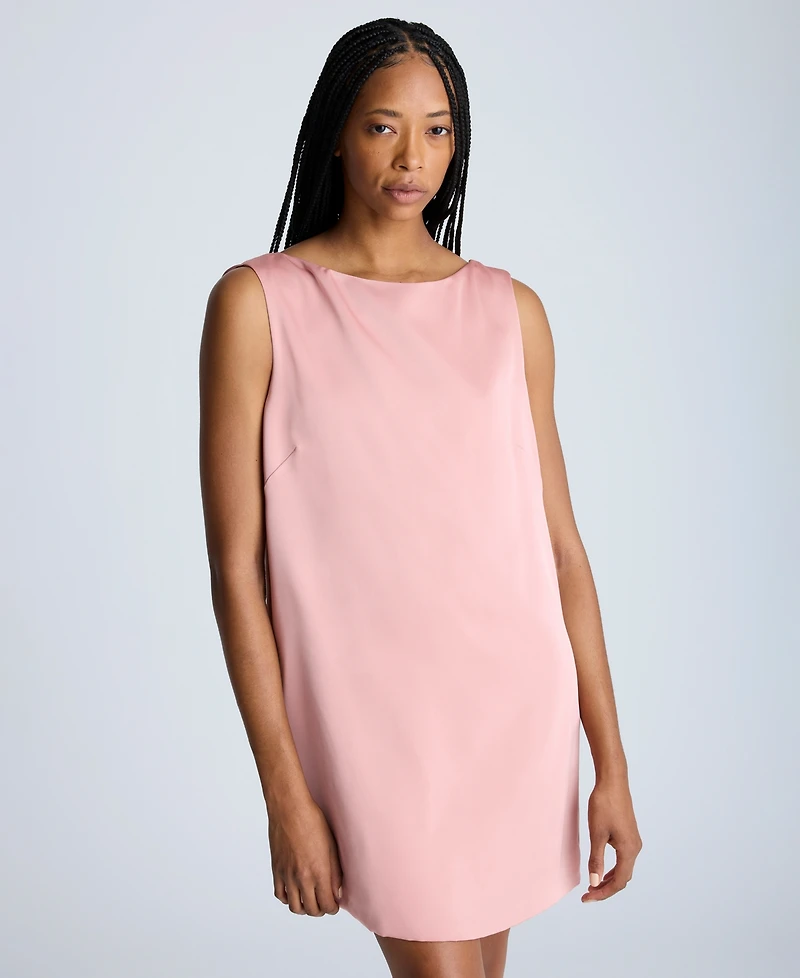 Kenneth Cole Women's Draped Open-Back Shift Dress