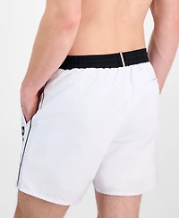 Boss by Hugo Men's Logo 6" Swim Trunks, Created for Macy's