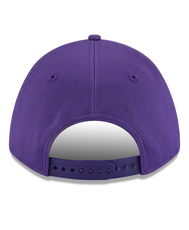 New Era Men's Purple Colorado Rockies 2025 Spring Training 9FORTY Adjustable Hat
