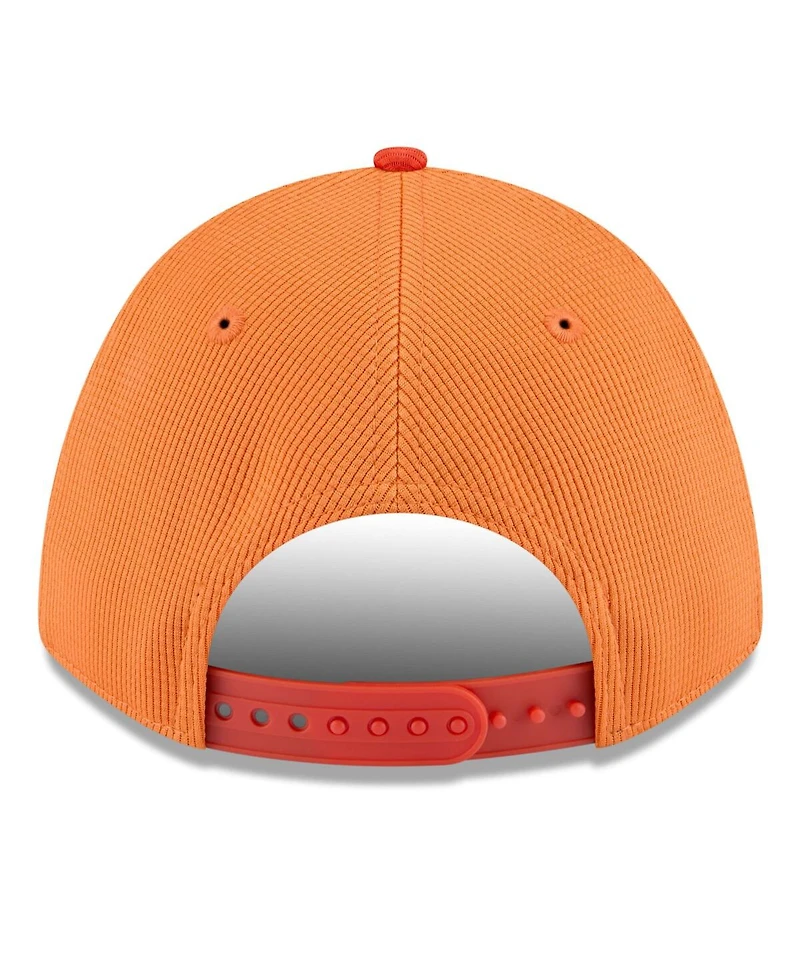 New Era Men's Orange Houston Astros 2025 Spring Training 9FORTY Adjustable Hat