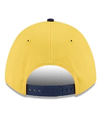 New Era Men's Gold/Navy Milwaukee Brewers 2025 Spring Training 9FORTY Adjustable Hat