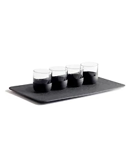 Villeroy & Boch Manufacture Rock Tasting Shot Glasses, Set of 5