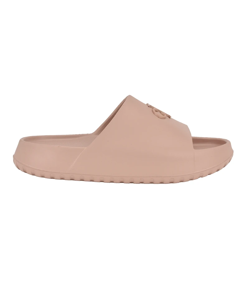 Calvin Klein Women's Nanzey Logo Pool Slide Sandals