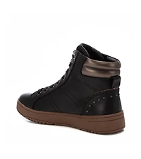 Carmela Collection Leather Sneaker Booties By Xti