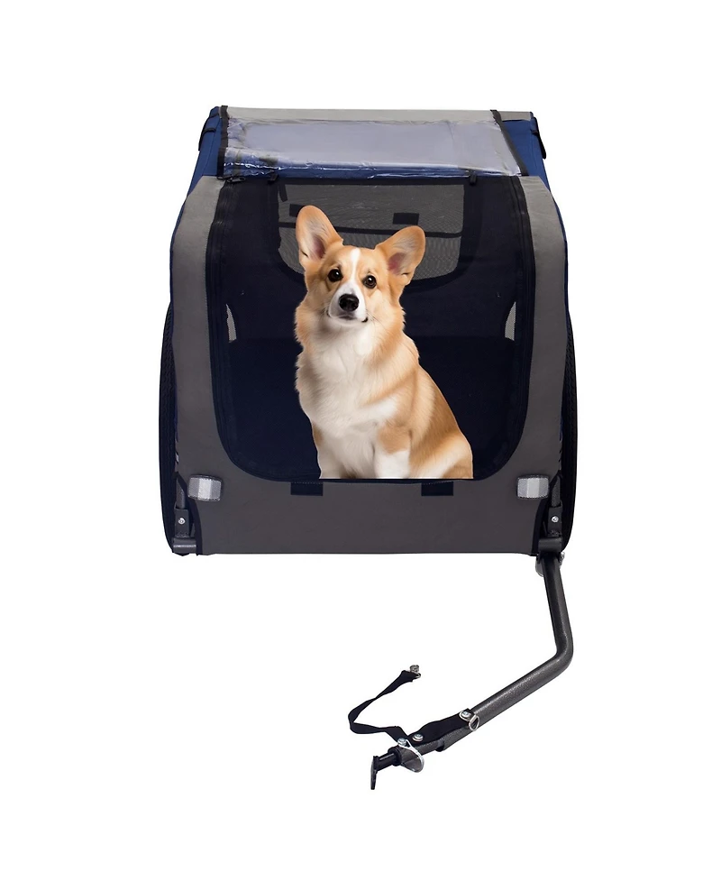 Dog Bike Trailer, Bicycle Carrier for Medium and Small Sized Dogs