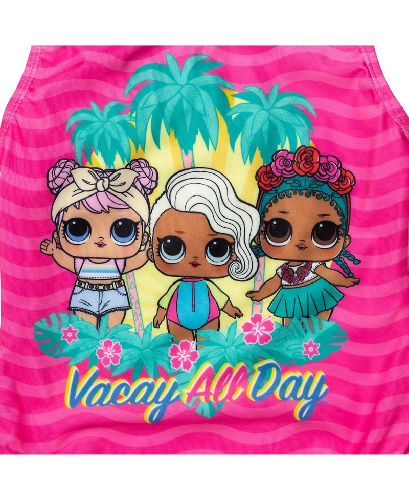L.o.l. Surprise! Little Girls One Piece Bathing Suit