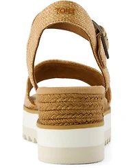 Toms Women's Diana Platform Wedge Sandals